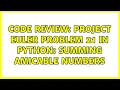 Code Review Project Euler Problem 21 in Python Summing amicable numbers 2 Solutions