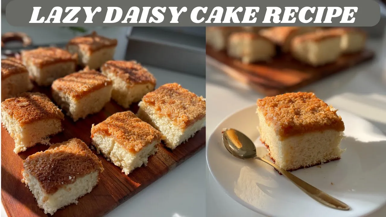 Lazy Daisy Cake Recipe   Bakemas 2022 - Day 2   Christmas Baking   Bake with Deepali