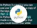 How to avoid RuntimeError dictionary changed size during iteration error