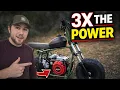 I Tripled the Horsepower of My Mini Bike Ghost 212 Swap
