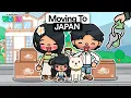 Lagu SMALL FAMILY MOVING TO JAPAN 🇯🇵 (EP 1) | Toca Life World Family RP 🌍