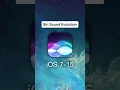 Download Lagu Siri Sound Evolution 🙃 #shorts