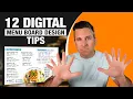 Digital Menu Board Design - 12 Tips to Drive Sales and Improve Your Menus