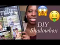 Walmart New Finds HOW TO DIY SHADOW BOX FRAME
