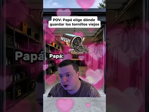 ¿Dónde esconde papá las cosas? 😅 #españa #meme #amigos