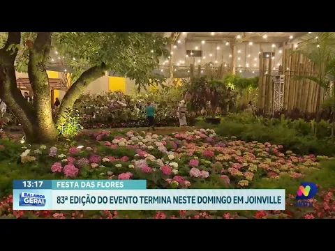 83ª edição da Festa das Flores encerra com sucesso neste domingo em Joinville