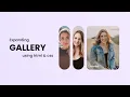 How To Create Expanding Image Gallery Using HTML And CSS Expandable Card on Hover