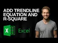 How To Add The Trendline Equation And R In Excel 2026 Easy Guide