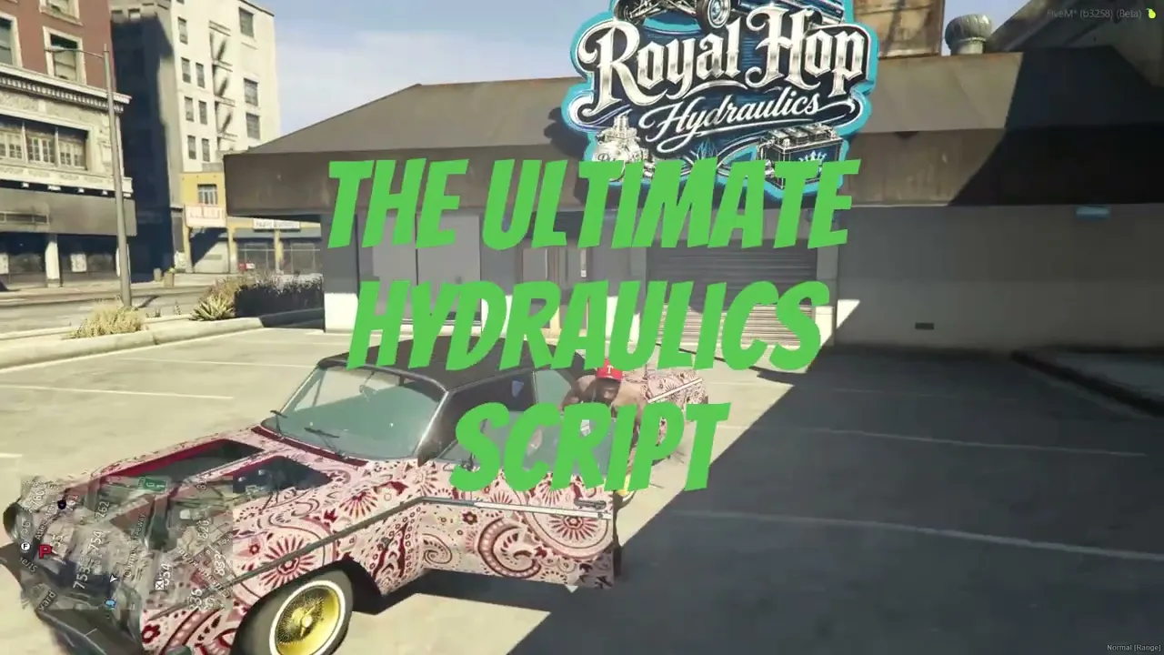 Ultimate Low Rider Hydraulics System Script FiveM (ESX / QBCore / QBox + multi-inventory)