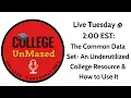 College Conversations The Common Data Set Initiative An Underutilized Resource and How to Use It