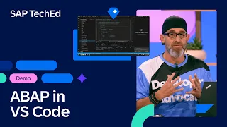Developer Demo ABAP in VS Code Debug Run Go Full-Stack with SAP SAP TechEd 2025