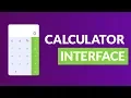 How to create a calculator interface with HTML and CSS tutorial - Speed coding