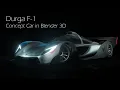 Lagu Durga (f-1) | Blender 3D Concept car