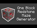 One Block Maze Generator April Fools
