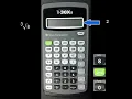 TI-30Xa Calculator Powers and roots