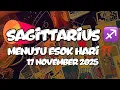 SAGITTARIUS ♐️ MENUJU ESOK HARI⁉️ YANG AKAN TERJADI DALAM HIDUPMU… 17 NOVEMBER 2025
