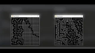 Maze Generator Path Finding with Python Pygame With Source Code