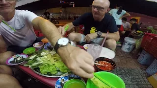 Bo La Lot with Helen and Pete in Saigon, Vietnam