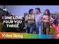 Lagu I One Love Four You Three (HD) | Aadmi (1993) | Mithun Chakraborty | Gautami | Jatin Lalit Hits