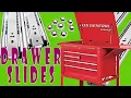 Harbor Freight Tool Box Drawer Slide replacement - How to replace tool cart drawer slides
