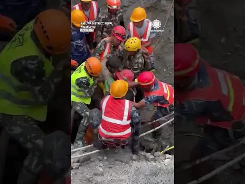 9 Days after the Nepal flood, people Are still being rescued!