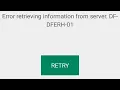 🤖 Kesalahan mengambil informasi dari server DF-DFERH-01 Perbaikan kesalahan Google PlayStore