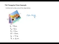 TSA Triangular Prism Example 3