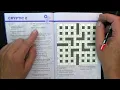 Whispering While Solving a Cryptic Crossword Puzzle - ASMR