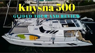 Knysna 500 Catamaran.  Guided Tour and Review.  There is a lot to like here!