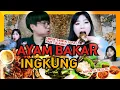 Download Lagu BANYAK SAUS, SERUNYA DICOCOL! AYAM BAKAR SUPER EMPUK!!😍❤️