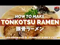 Download Lagu How to make Japanese Tonkotsu Ramen 豚骨ラーメン