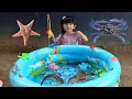 Lagu Mancing Ikan Di Kolam Blue Ikan Lele, Penyu, Kura-kura, Kepiting, Bintang Laut, Nila, Koi, Nemo