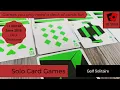 Solo Card Games Golf Solitaire Limited Zone 2018 Deck Showcase