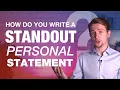 How to write a standout personal statement Career Hacks