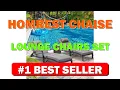 HOMREST Chaise Lounge Chairs Set of 2 PE Rattan Wicker Patio Lounge - B0DDPJ2DSR