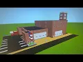 Glen Rock Hose Ladder Company Station 59 Built in Minecraft