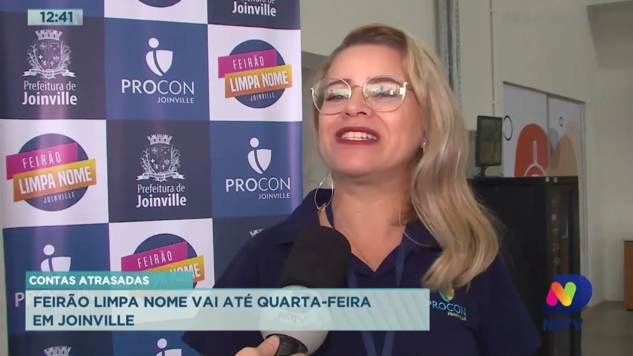 Contas atrasadas: feirão Limpa Nome vai até quarta feira em Joinville