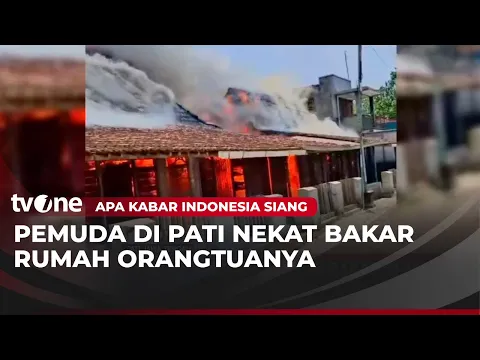 Konflik Keluarga, Pemuda Nekat Bakar 2 Rumah
