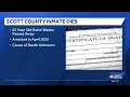 Inmate in Scott County dies investigation underway
