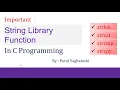 39 string h String Library Function in C Programming strlen strcmp strcpy strcat