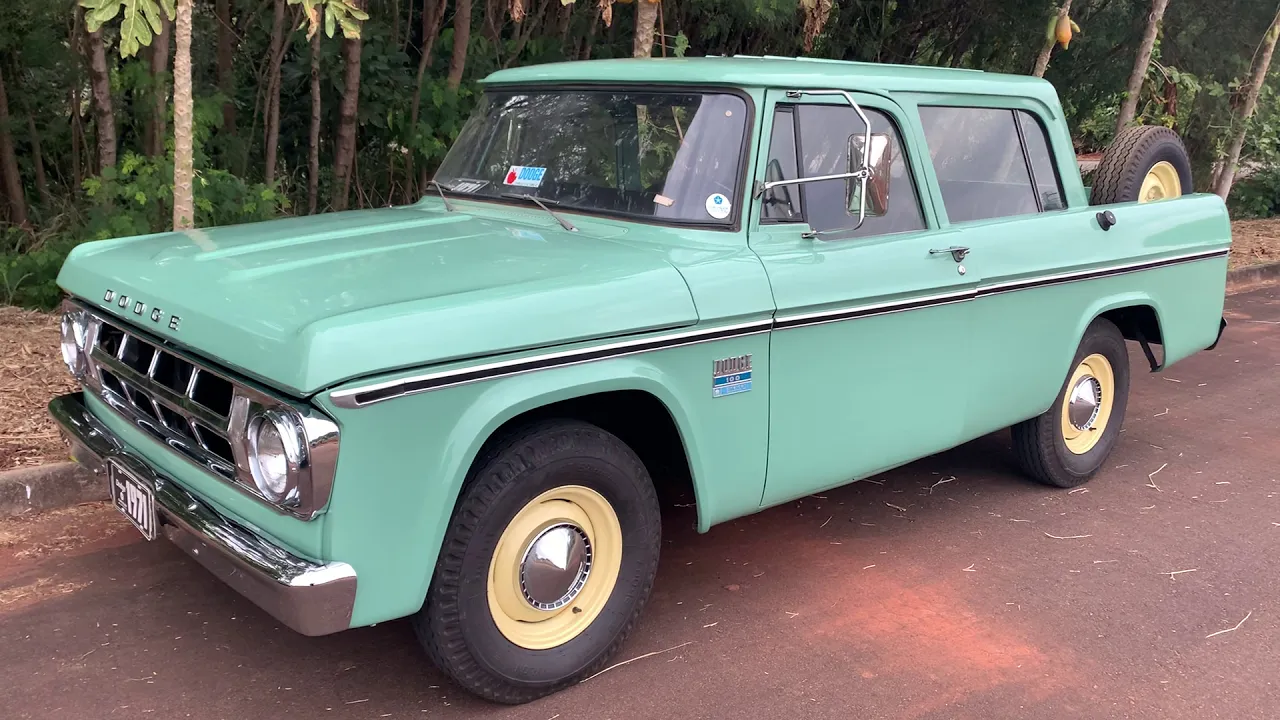 O carro mais obscuro da Chrysler do Brasil ! - Atualização da Dodge D100 cabine dupla