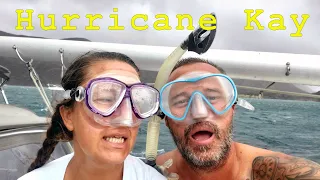 Surviving Hurricane Kay. Anchored out during a hurricane! Sailing the Sea of Cortez. Ep.41