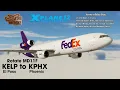 XP12 3 0 FedEx Express Virtual Operations KELP El Paso TX to KPHX Phoenix AZ Rotate MD-11F