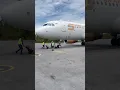 Flight arrival di Bandara Silangit, siborong borong #silangit #siborongborong #dtb