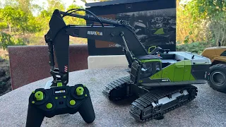 Open the remote control toy box 📦 New rc excavator 1593