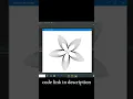 drawing with python - flower