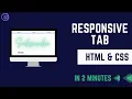 Let s Create This Beautiful CSS Tabs Design CSS Animation Pure CSS Tabs Design HTML CSS