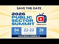 2026 Public Sector Summit Promo