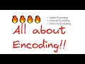 Label Encoding One Hot Encoding Ordinal Encoding using Sklearn - Machine Learning