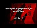 Download Lagu Yoasobi / Monster [怪物 English Ver.] Lyrics !! Let's sing !!